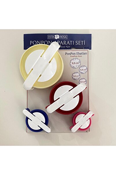 yumakça 4' lü Ponpon Yapma Aleti - Aparatı