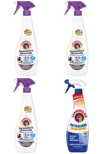 chante clair Set 4 Chanteclair Mixed: 3x universal Lavender, 600 ml, 1x extra...
