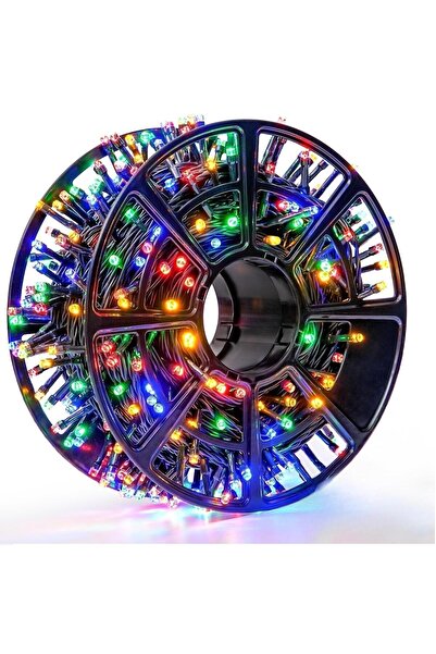 OEM 50 m light installation, 250 multicolor LEDs, 8 light games, perfect for the Christmas tree and the house
