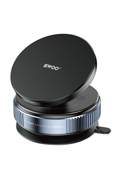 Bwoo Suport magnetic de telefon pentru mașină cu ventuză, 360 °   Reglabil
