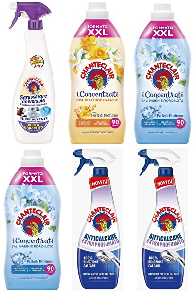 chante clair Set 6 Chanteclair Mixt: 1x universal Lavanda , 600 ml, 1x rufe F...