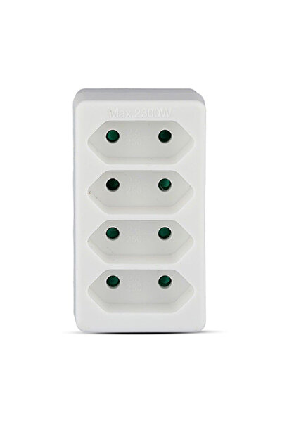 V-TAC Adaptor de alimentare cu 4 căi, 2300W, 10A, 230V, Alb