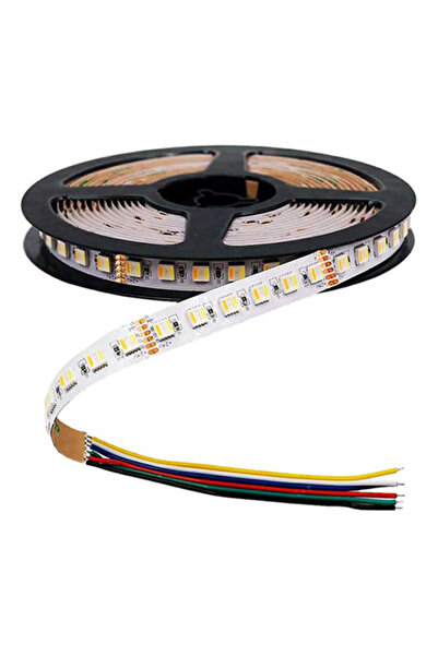 V-TAC Bandă LED 24V SMD5050 RGB+3în1 24W/m IP65 5m 1680 lm/m