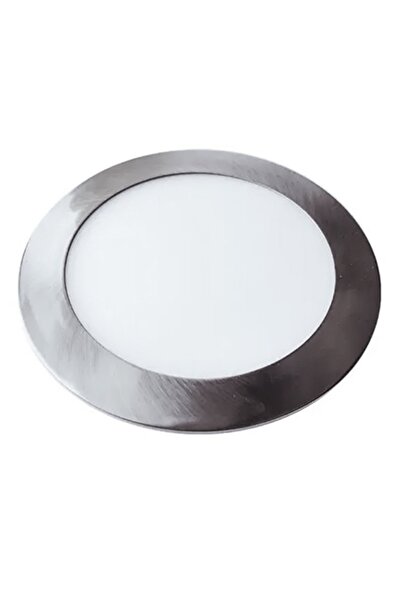 V-TAC Panou LED Rotund Subțire 24W 4000K Nichel
