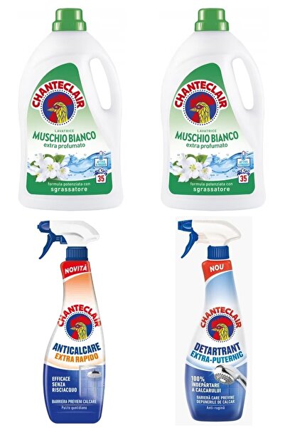 chante clair Set 4 Chanteclair Mixt: 2x lichid rufe Mosc Alb, , 1575ml, 35 spalari, 1x anticalcar extra rapid , 6