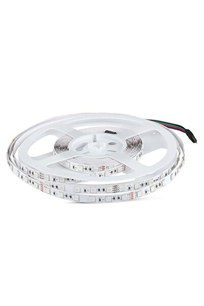 V-TAC Bandă LED RGB SMD5050 24V, 60 LED-uri/m, IP20, 10m