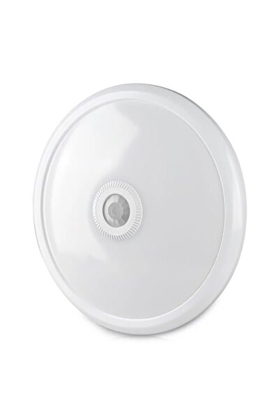 V-TAC Plafonieră LED 12W cu Senzor de Mișcare 6400K IP20 Albă