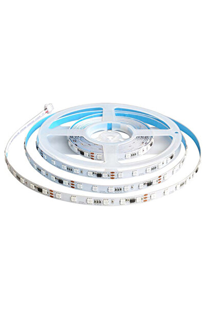 V-TAC Kit bandă LED RGB 5m 24V IP20 cu controler Wi-Fi/Bluetooth