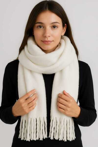 SEBURAM COLLECTION Soft Fluffy Scarf Shawl