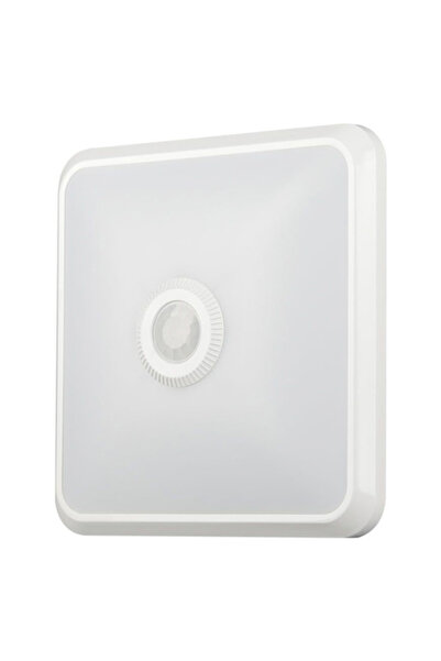V-TAC Plafonieră LED de 12W cu senzor de mișcare, 3-în-1, Alb, IP20