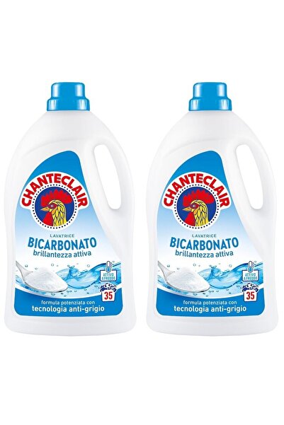 chante clair Set of 2 x Liquid Laundry Detergent with Bicarbonate, Chanteclair, 1575ml, 35 washes