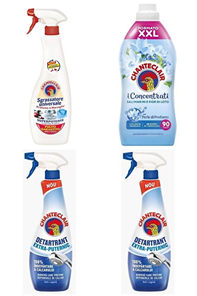 chante clair Set 4 Chanteclair Mixt: 1x universal Marsilia , 600 ml, 1x rufe ...