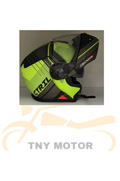 CYRILL Çene Açılır Kask Yeşil