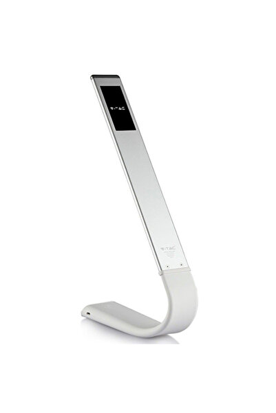 V-TAC Lampă de birou LED flexibilă, reîncărcabilă, 3-în-1, cu variator de int...
