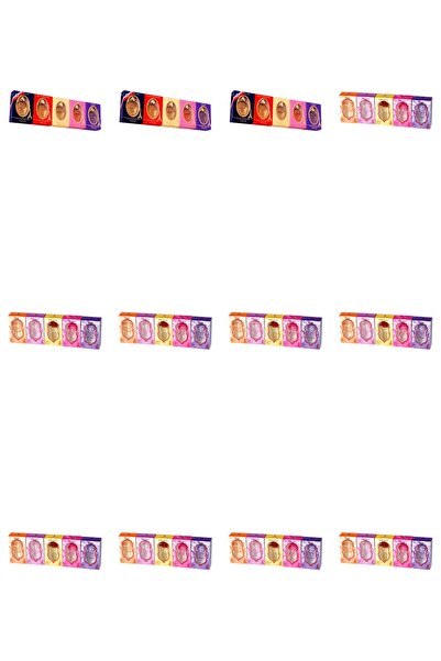 Charrier Parfums Set 12 Mixed: 3x Gift, Pack Collection, 5 essences, water, 42.5 ml, 9x Gift, Pack C