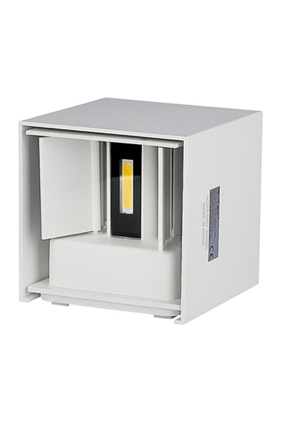 V-TAC Aplică LED de perete 6W IP65 3000K Alb Cald - Alb