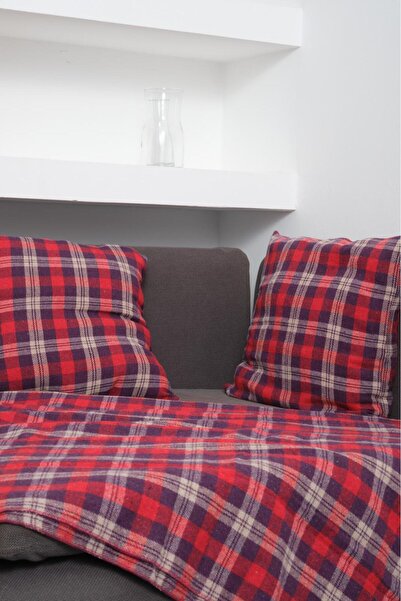 Bally Home Plaid Square Throw Pillow Cover
