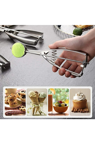 KTT Steel Ice Cream Spoon Stylishly Designed Functional Product