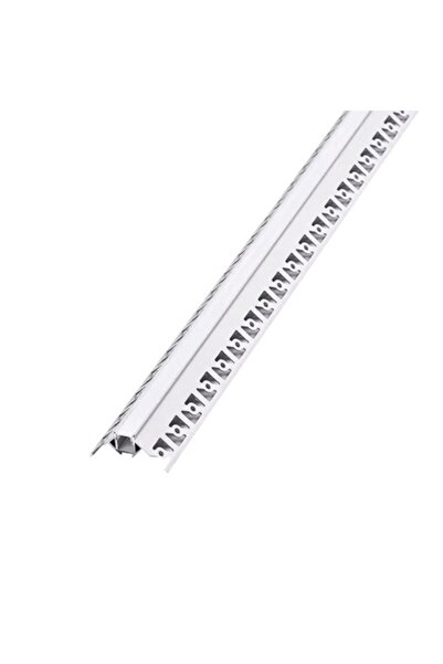 V-TAC Profil LED din aluminiu mat de 2m pentru colț exterior de gips-carton