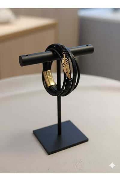 Kaan Accessoire Vector Feather Detail Free Spirit Bracelet