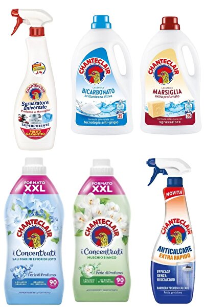 chante clair Set 6 Chanteclair Mixt: 1x universal Marsilia , 600 ml, 1x lichi...