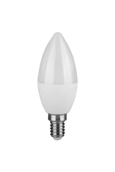 V-TAC Bec LED tip lumânare E14 3.7W 3000K Alb Cald 320 lm