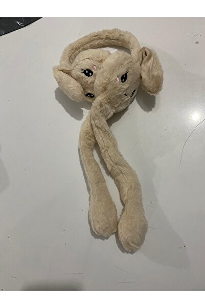 Hombak Căști de pluș Model Iepure Mișcător Protecție pentru urechi din pluș