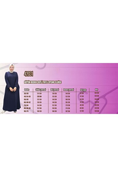 Eslina 42031 Plus Size Modal Dress with Pockets and Patches - Anthracite