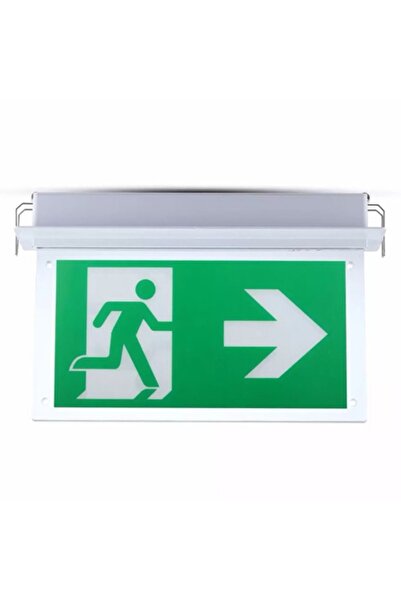 V-TAC Lumină de urgență LED pentru ieșire de urgență 2W 6000K Alb Rece, Încas...