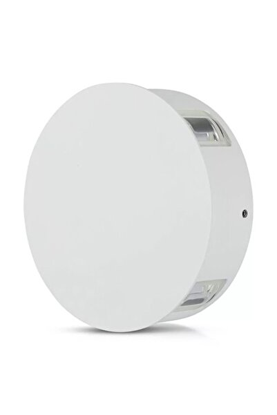 V-TAC Aplică LED de perete 4W IP65 3000K Alb Cald, Alb
