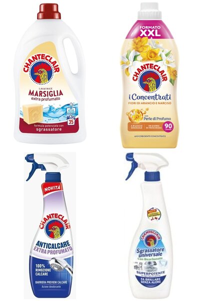 chante clair Set 4 Chanteclair Mixt: 1x lichid rufe Marsilia, , 1575ml, 35 spalari, 1x rufe Flori portocale Narci