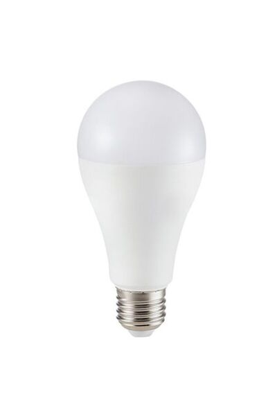 V-TAC Bec LED A65 E27 15W 4000K Alb Neutru Cip Samsung