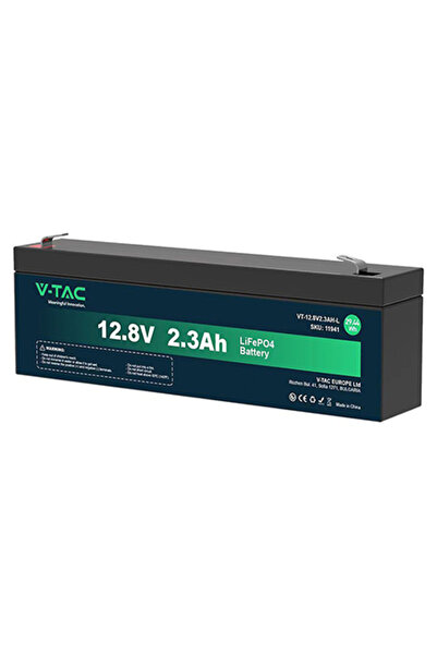 V-TAC Baterie LiFePO4 12.8V 2.3Ah 178x35x60 mm