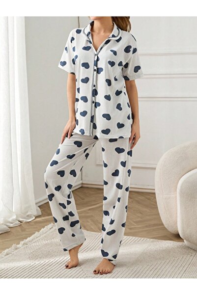 FORVENS Women's Buttoned Long Sleeve Shirt with Ribbon Detail