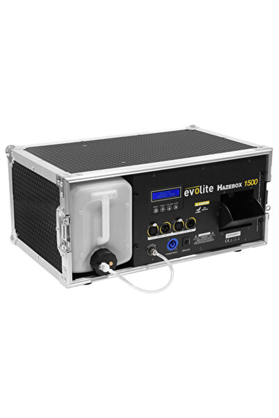 Evolite HazeBox 1500 Mașină de fum profesională, 1500W, DMX, 2.5L, Carcasă