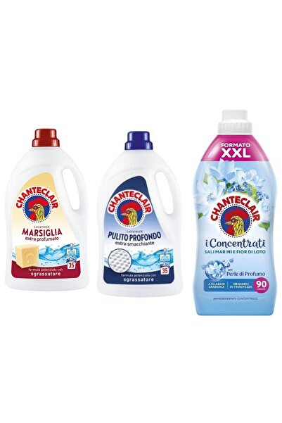 chante clair Set 3 Chanteclair Mixt: 1x lichid rufe Marsilia, , 1575ml, 35 spalari, 1x lichid rufe curatare in pr