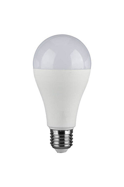 V-TAC Bec LED A65 E27 15W 6500K Alb Rece