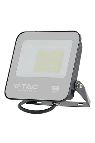 V-TAC Proiector LED 50W 4000K IP65 Cip Samsung Negru/Gri