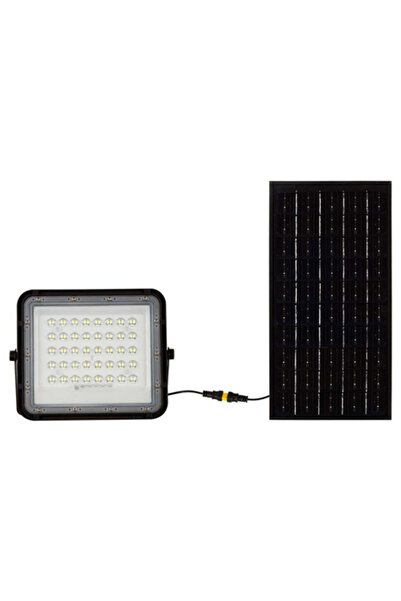 V-TAC Proiector LED solar 10W 800lm 6400K Negru IP65