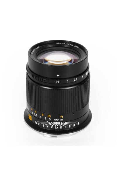 TTArtisan Obiectiv manual 50mm F1.4 Full Frame Tilt Negru Canon RF