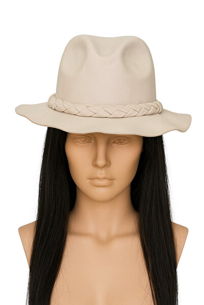 efmues قبعة فوتروت باللون البيج