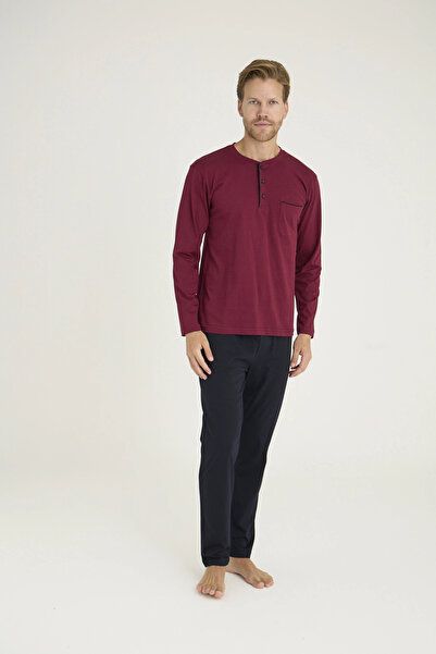 Kocabey 9250 Men's Midi Collar Pajama Set