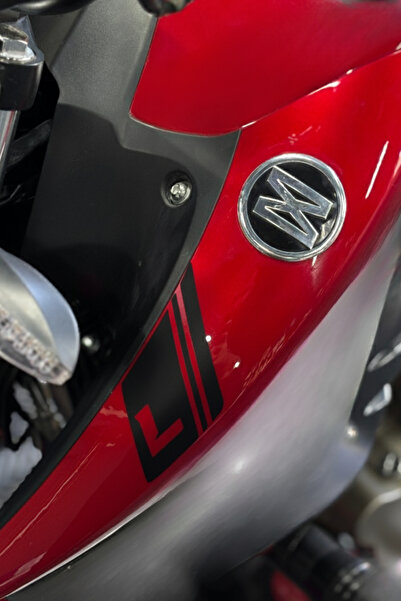 Banxtre ملصق تفاصيل الشعار الأمامي بحرف L لـ Mondial Drift-L (يمين ويسار)