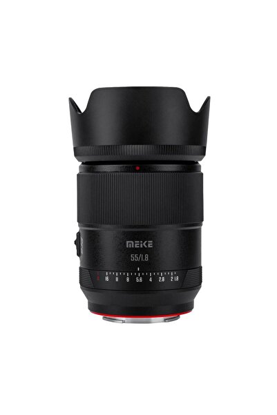 Meike Obiectiv cu focalizare automată pentru portret STM full frame de 55 mm F1.8 Sony E