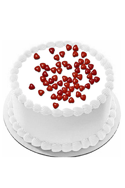 Cooler Kalp Draje Kırmızı Renk 30 gr Pakette Gelecek