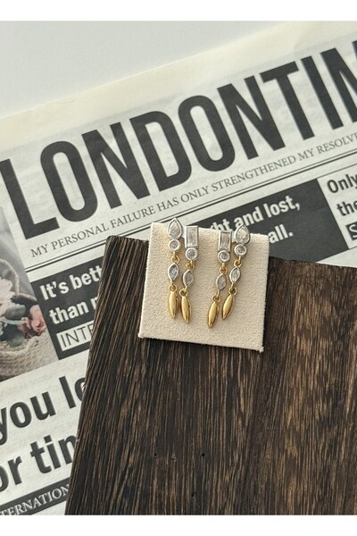 H&S AKSESUAR Özel Seri Taşlı Element Küpe