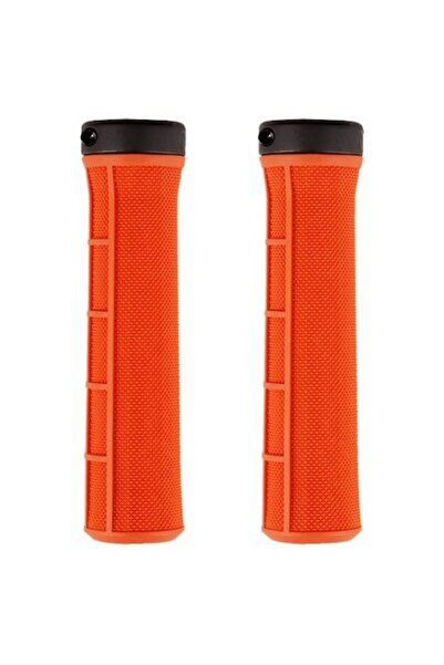 RFR PRO HPA Grips — lock-on dual-density grips, orange