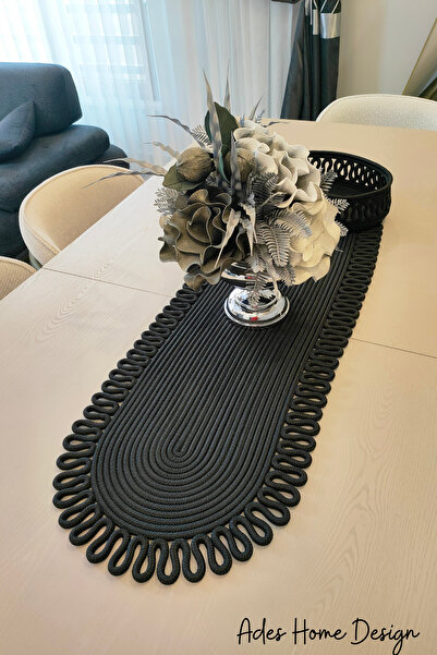 ADES HOME DESİGN Jüt, Sepetli Runner ,Amerikan Servisi ,Supla ,Masa Örtüsü,Se...