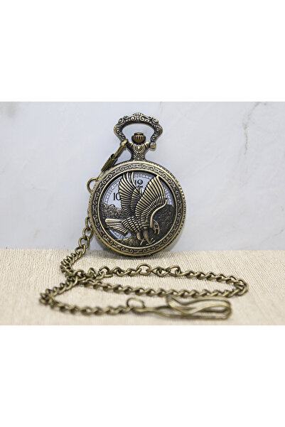 KTT Eagle Design Chain Watch Stylishly Designed Functional Product