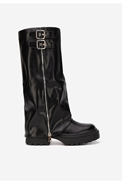 B T Shoes Cizme dama Jorena neagră